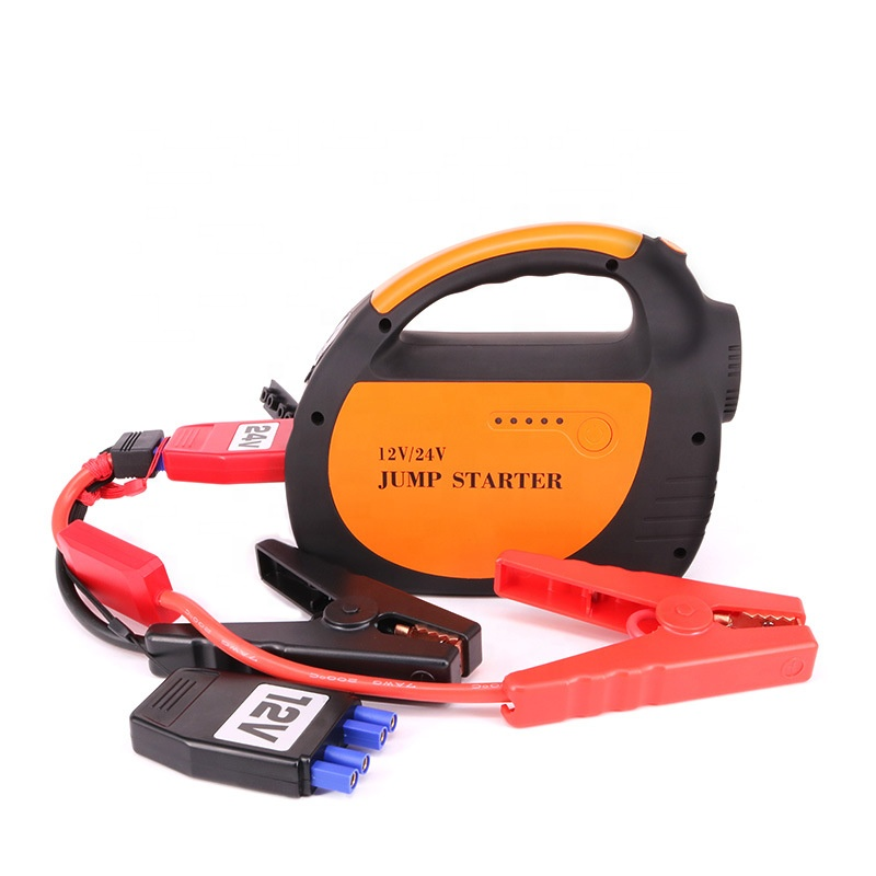 Jump Starter 24V Heavy Duty - เครื่องช่วยสตาร์ทรถยนต์ความจุสูง 30000mAh พลังสูงสุด 800A สำหรับรถบรรทุก 24V
