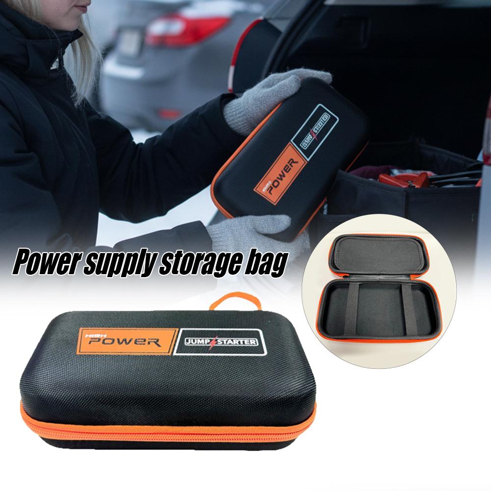 Jump Starter Case Hard Shell - กระเป๋าเคสแข็ง EVA สำหรับจัดเก็บและพกพา ใช้กับอุปกรณ์จั๊มพ์สตาร์ทรถยนต์ แบตเตอรี่สำรองแบบพกพา และสายจั๊มพ์