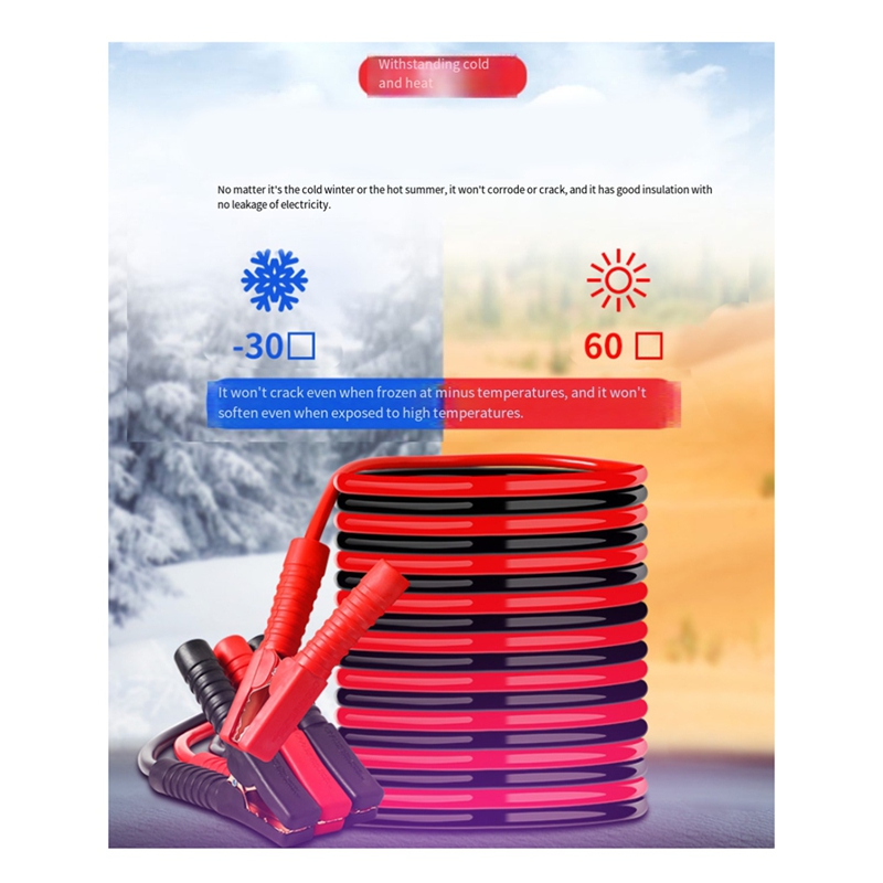 ซุปเปอร์เซลล์ สายบูสเตอร์แบตเต - Jump Starter Cable 2000A บทวิจารณ์และราคา
