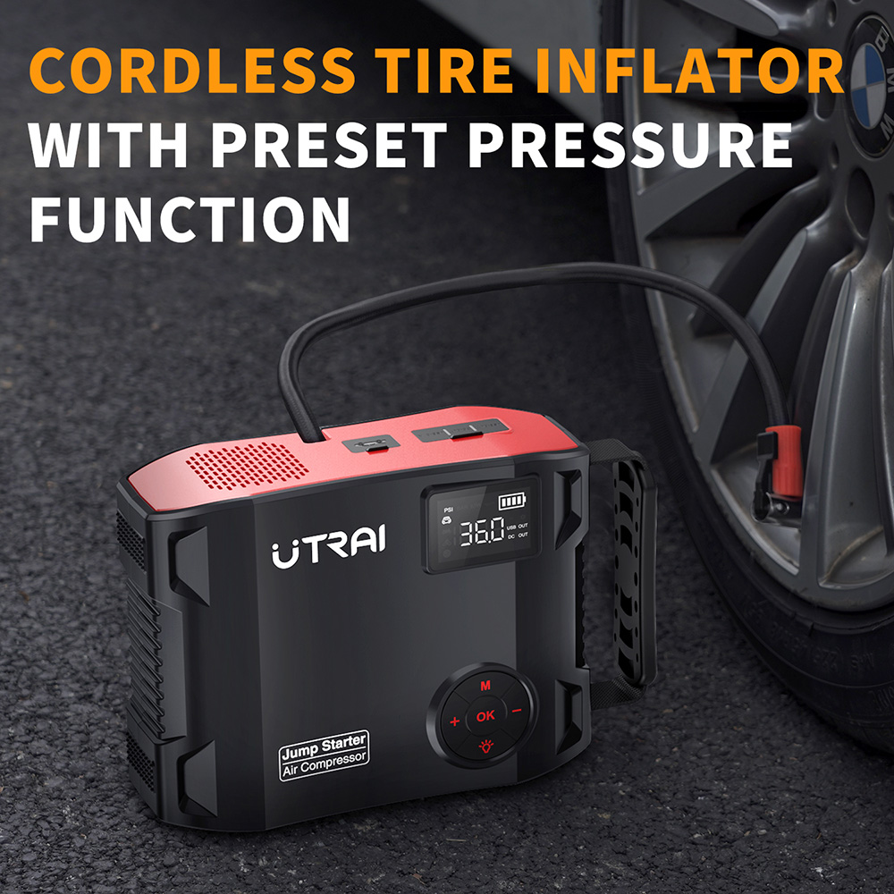 UTRAI 4 In 1 2000A Jump Starte - Jump Starter Cable 2000A บทวิจารณ์และราคา