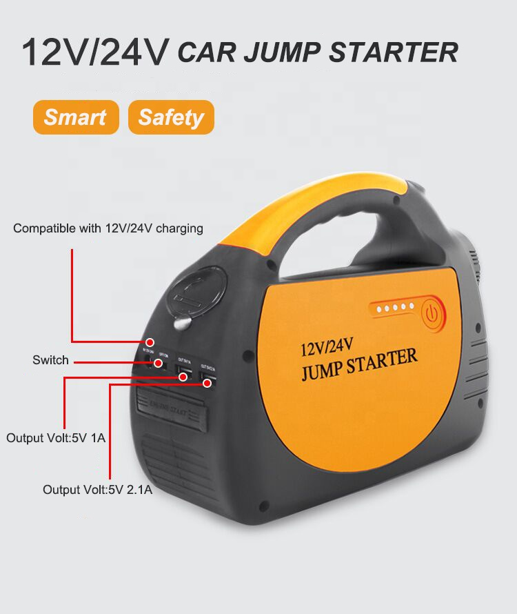 เครื่องช่วยสตาร์ทรถยนต์ความจุส - Jump Starter 24V Heavy Duty บทวิจารณ์และราคา