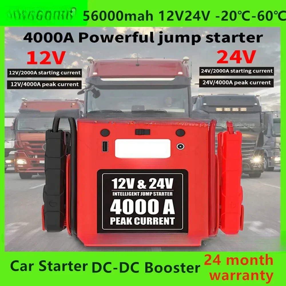 เครื่องช่วยสตาร์ทรถยนต์แบบพกพา - Portable Jump Starter 4000A บทวิจารณ์และราคา