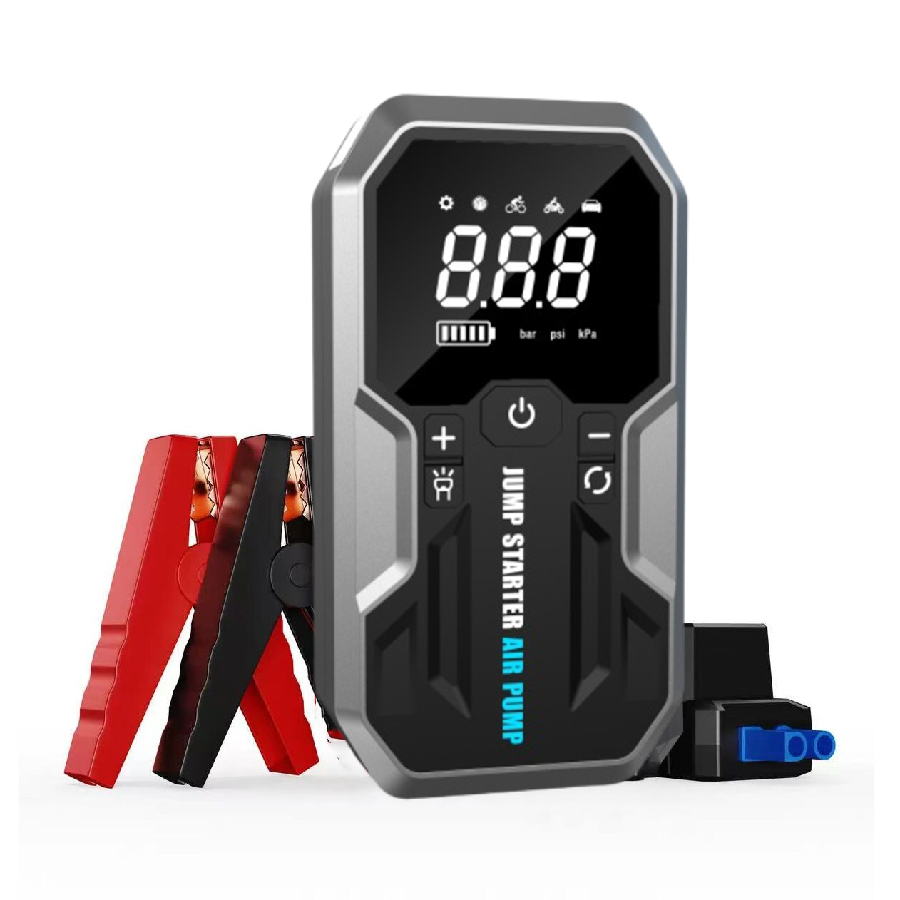 เครื่องจั๊มสตาร์ทแบบพกพา 20000 - Portable Jump Starter 4000A บทวิจารณ์และราคา