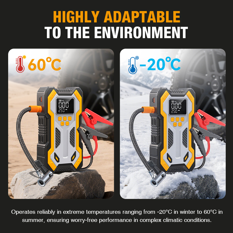 Jump Starter พร้อมเครื่องอัดอา - Jump Starter With Air Compressor บทวิจารณ์และราคา