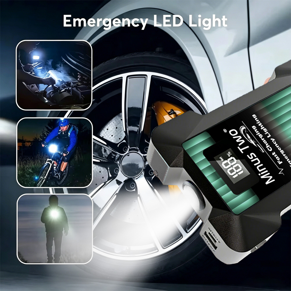 อุปกรณ์ช่วยสตาร์ทรถยนต์ 12V แบ - Jump Starter 12V Diesel บทวิจารณ์และราคา