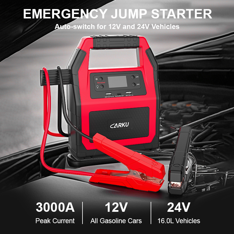 บูสเตอร์ 24V สำหรับงานหนักพร้อ - Jump Starter 24V Heavy Duty บทวิจารณ์และราคา