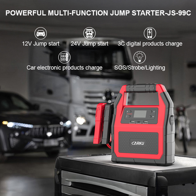 บูสเตอร์ 24V สำหรับงานหนักพร้อ - Jump Starter 24V Heavy Duty บทวิจารณ์และราคา