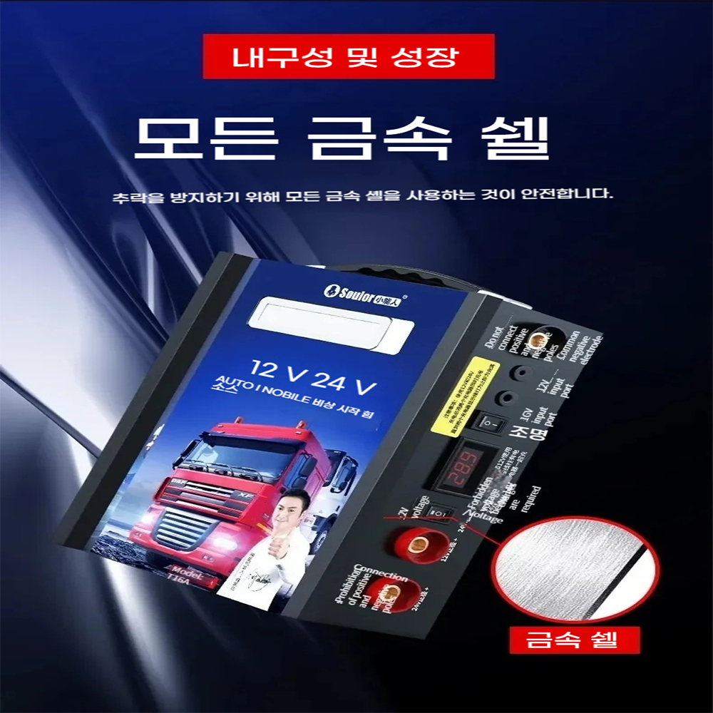 เครื่องจั๊มพ์สตาร์ทเตอร์ Rig T - Car Jump Starter 12V 24V Truck บทวิจารณ์และราคา
