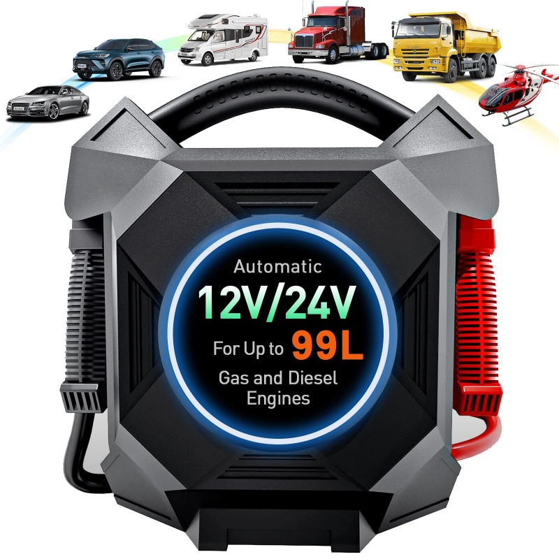 เครื่องจั๊มพ์สตาร์ทอเนกประสงค์ - Jump Starter 24V Heavy Duty บทวิจารณ์และราคา