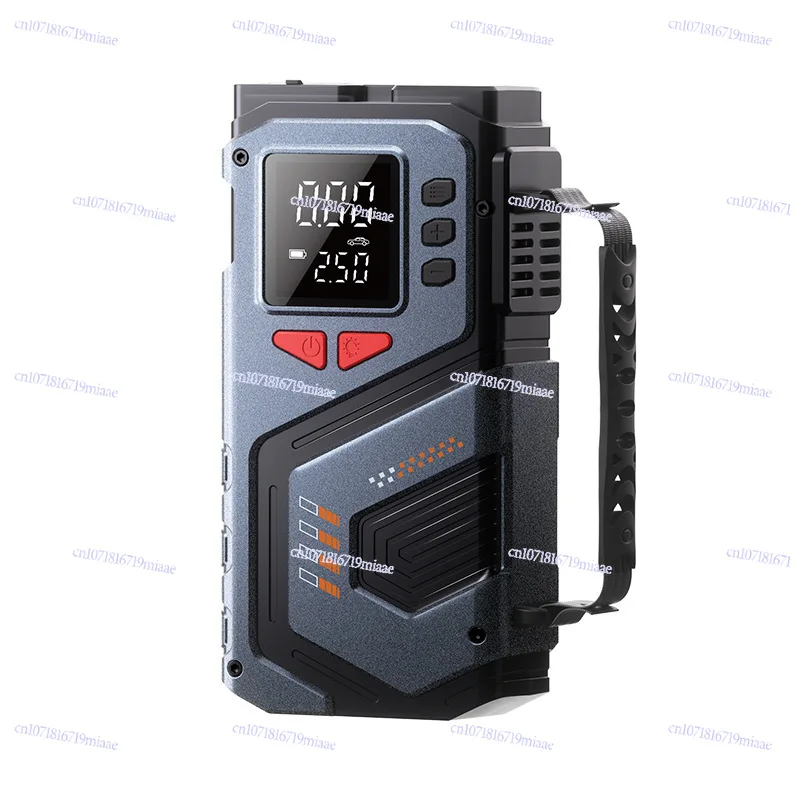 เครื่องสตาร์ทรถแบบพกพาพร้อมที่ - Jump Starter With Air Compressor บทวิจารณ์และราคา