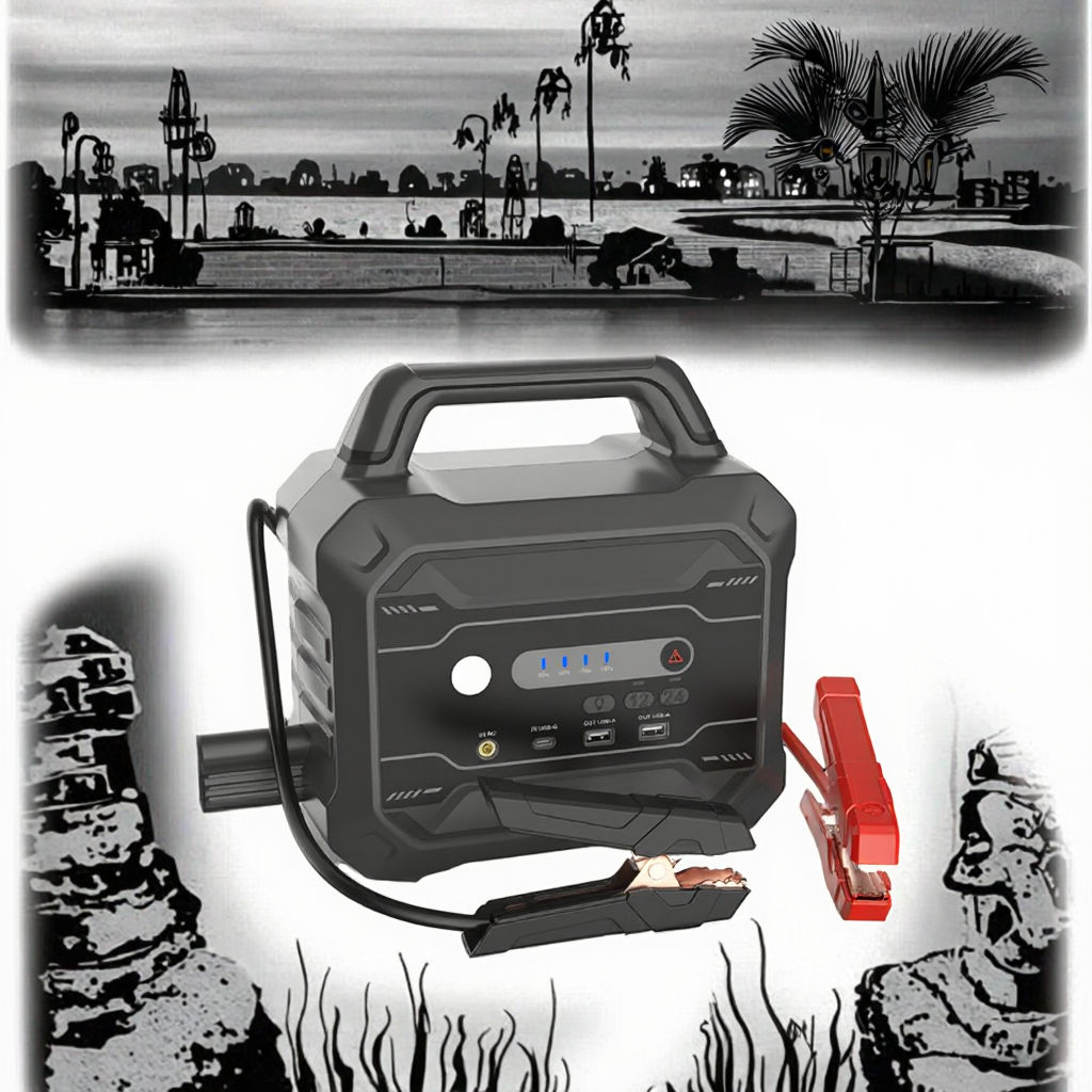 เครื่องจั๊มพ์สตาร์ทแบตเตอรี่รถ - Car Jump Starter 12V 24V Truck บทวิจารณ์และราคา