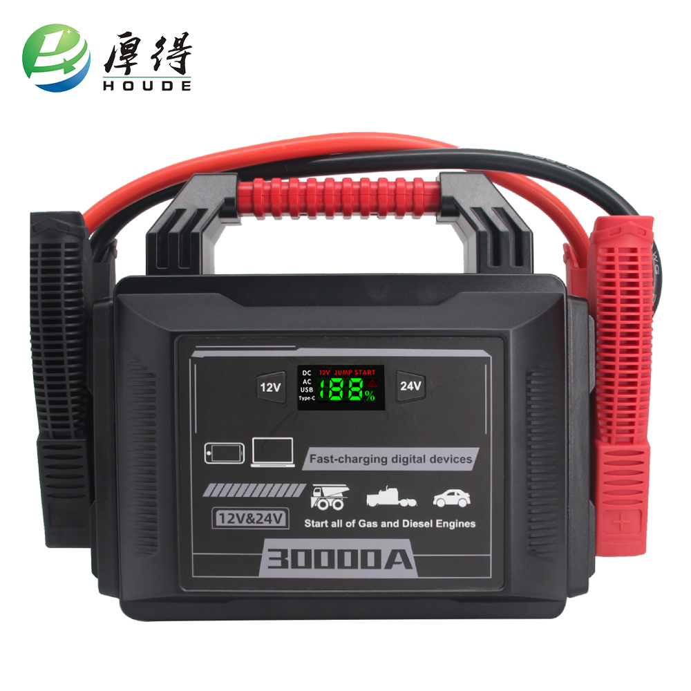 เครื่องจั๊มพ์สตาร์ทแบบพกพา 30, - Jump Starter 24V Heavy Duty บทวิจารณ์และราคา
