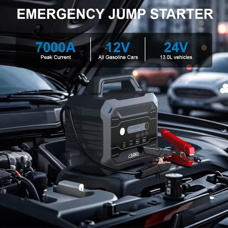 เครื่องจั๊มสตาร์ทรถยนต์ 12V 24 - Car Jump Starter 12V 24V Truck บทวิจารณ์และราคา