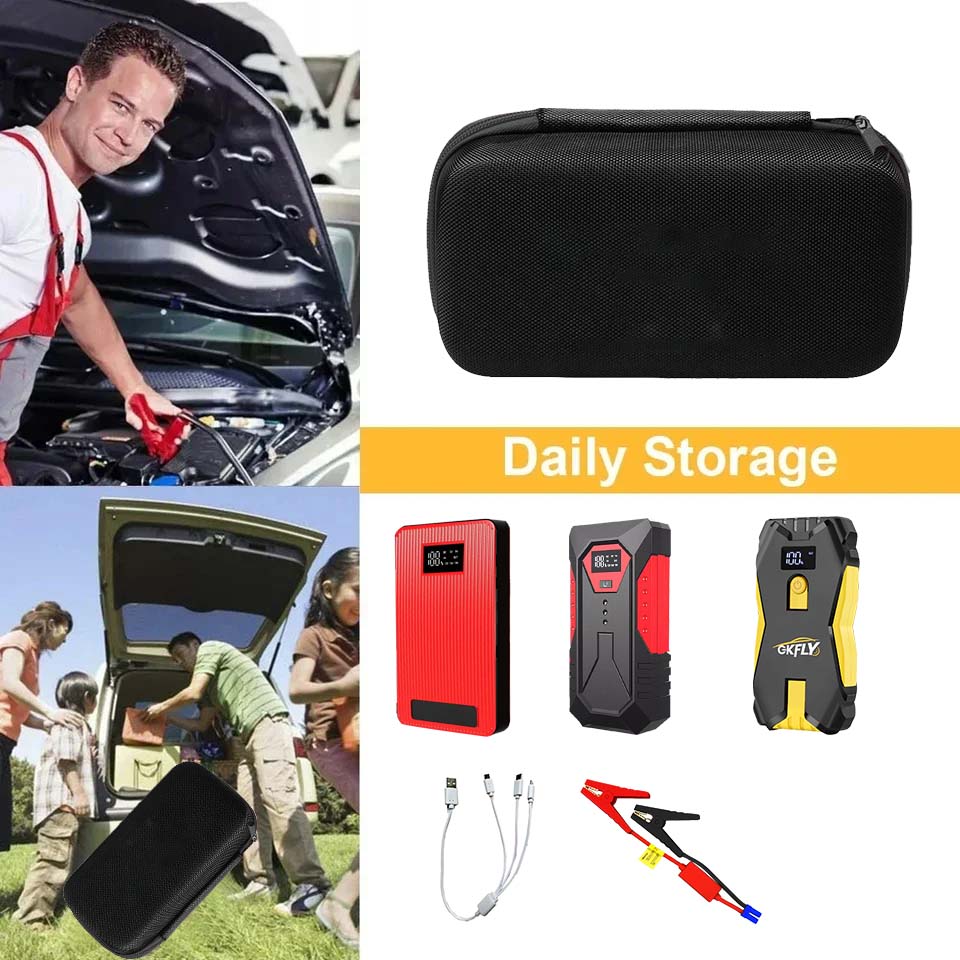 กระเป๋าใส่เครื่องจั๊มพ์สตาร์ทร - Jump Starter Cable 2000A บทวิจารณ์และราคา