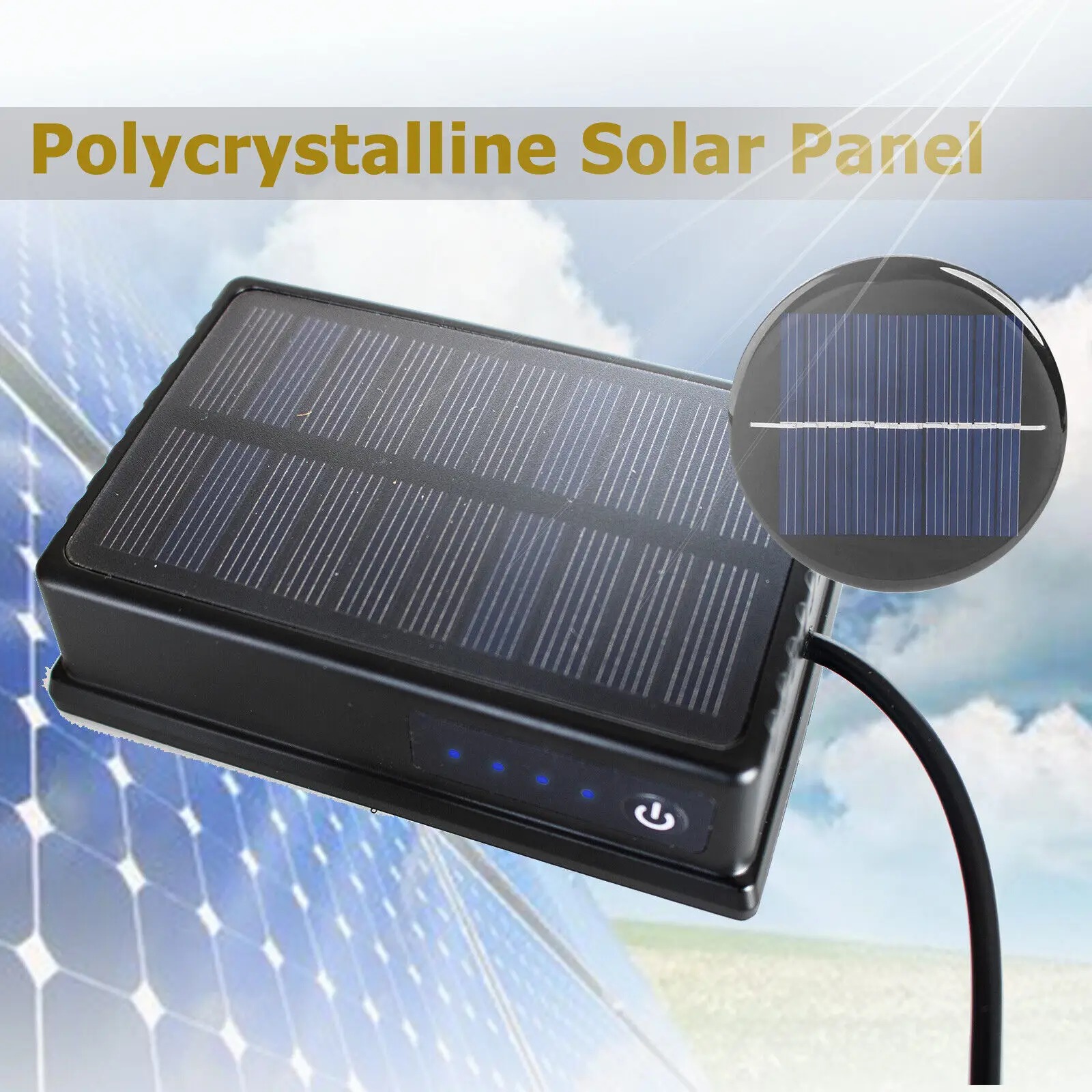 แบตเตอรี่สำรองพลังงานแสงอาทิตย - Solar Jump Starter Power Bank บทวิจารณ์และราคา