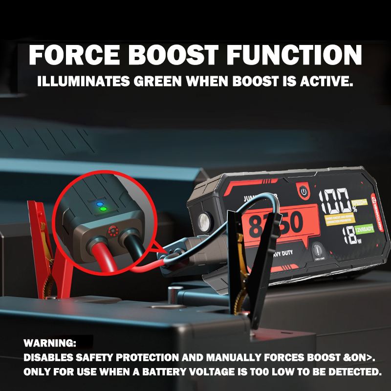 เครื่องช่วยสตาร์ทรถยนต์ 8250A  - Jump Starter 12V Diesel บทวิจารณ์และราคา