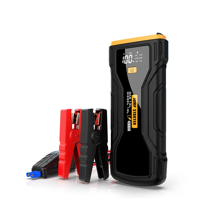 820Hot 24000mah อุปกรณ์มัลติฟั - Portable Jump Starter 4000A บทวิจารณ์และราคา