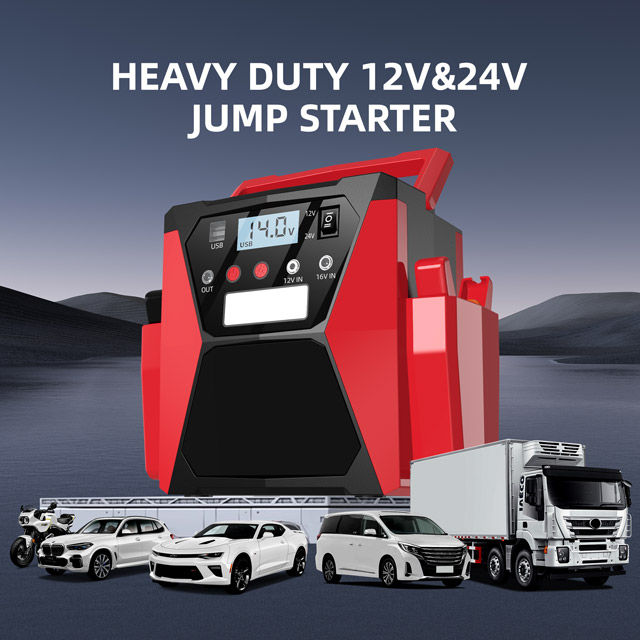 เครื่องช่วยสตาร์ทรถยนต์กำลังสู - Car Jump Starter 12V 24V Truck บทวิจารณ์และราคา