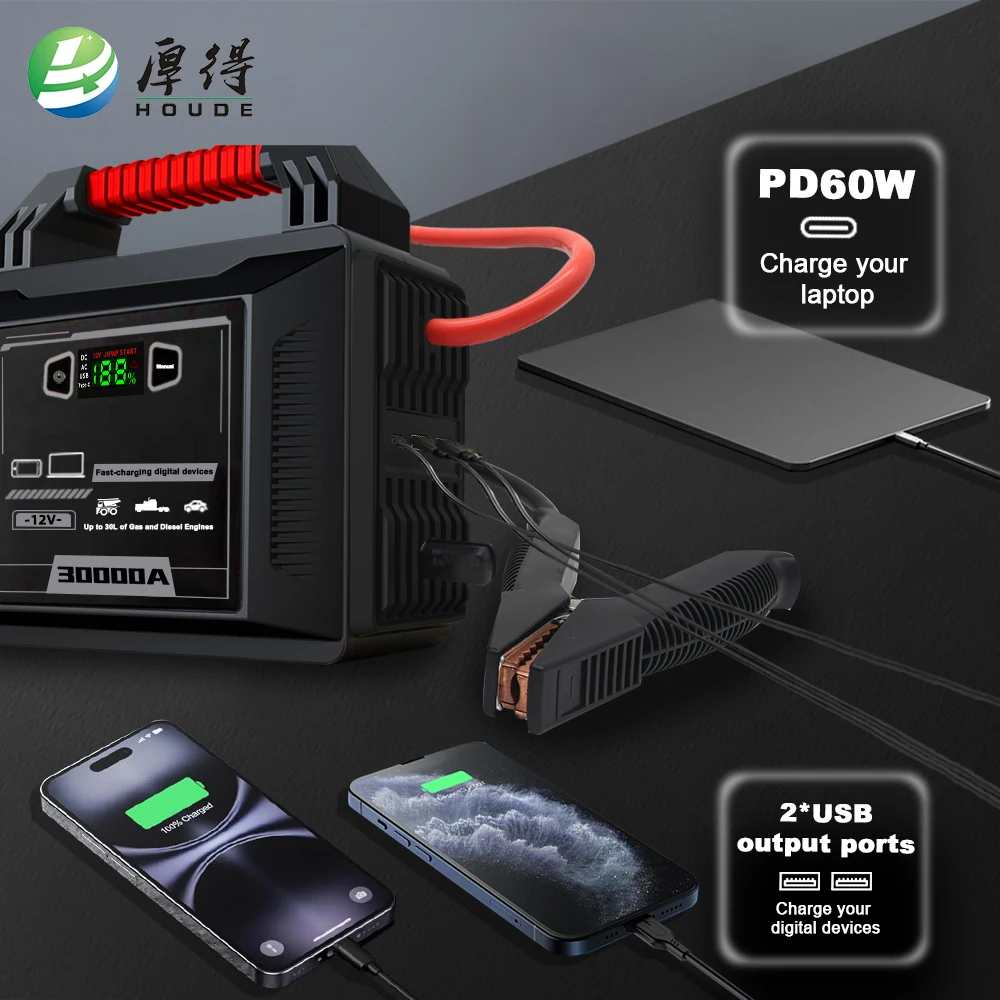 เครื่องจั๊มพ์สตาร์ทเตอร์สำหรับ - Jump Starter 24V Heavy Duty บทวิจารณ์และราคา
