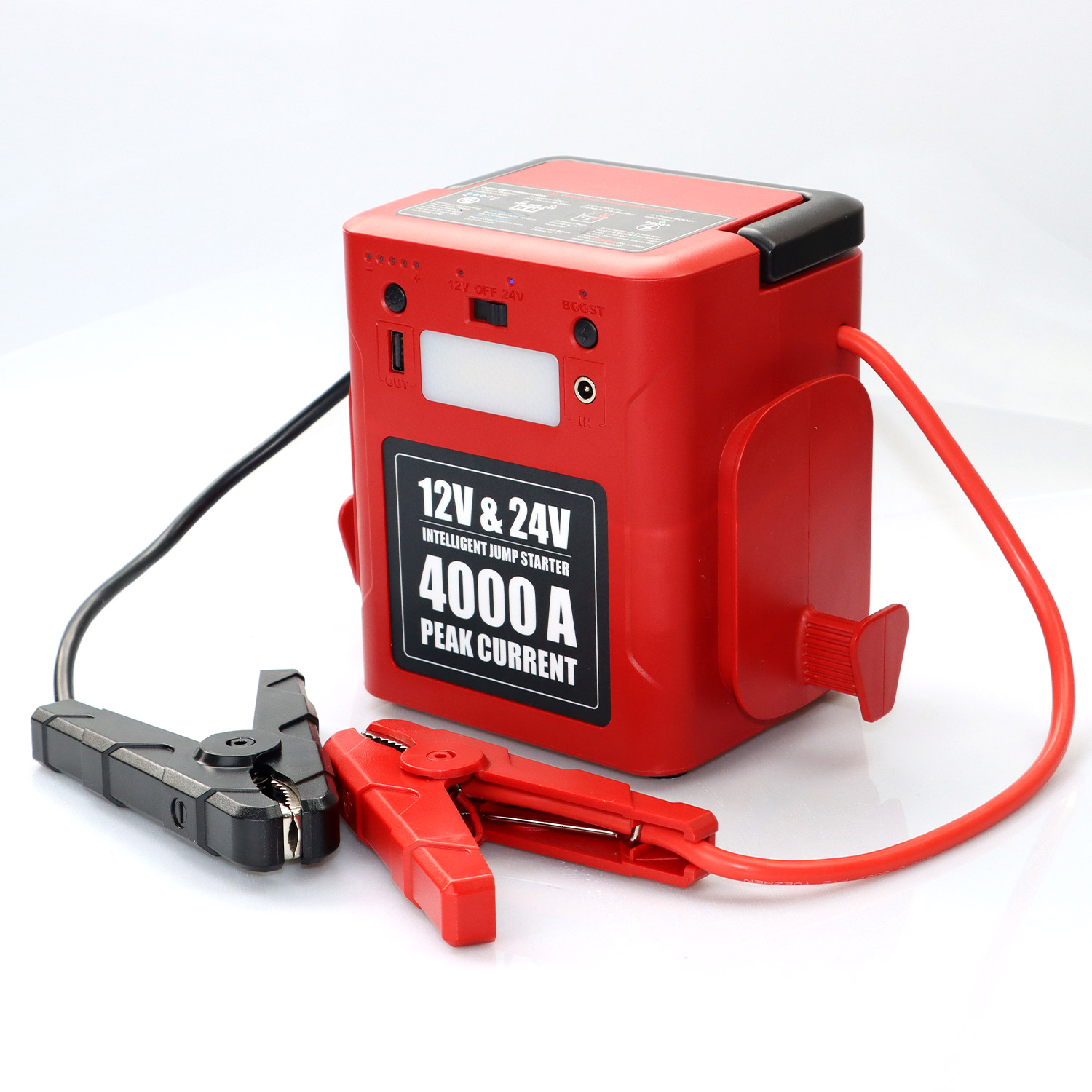 เครื่องจั๊มพ์สตาร์ทรถยนต์ 12V/ - Car Jump Starter 12V 24V Truck บทวิจารณ์และราคา