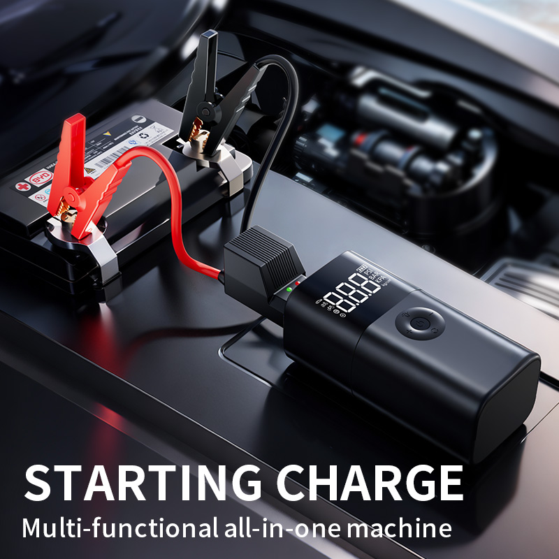 ชุดแบตเตอรี่สตาร์ทเครื่องยนต์แ - Portable Jump Starter 4000A บทวิจารณ์และราคา