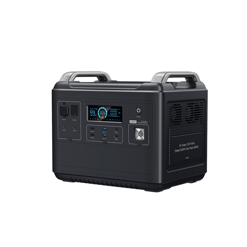2000W 2048Wh พาวเวอร์แบงค์แบบพ - Solar Jump Starter Power Bank บทวิจารณ์และราคา