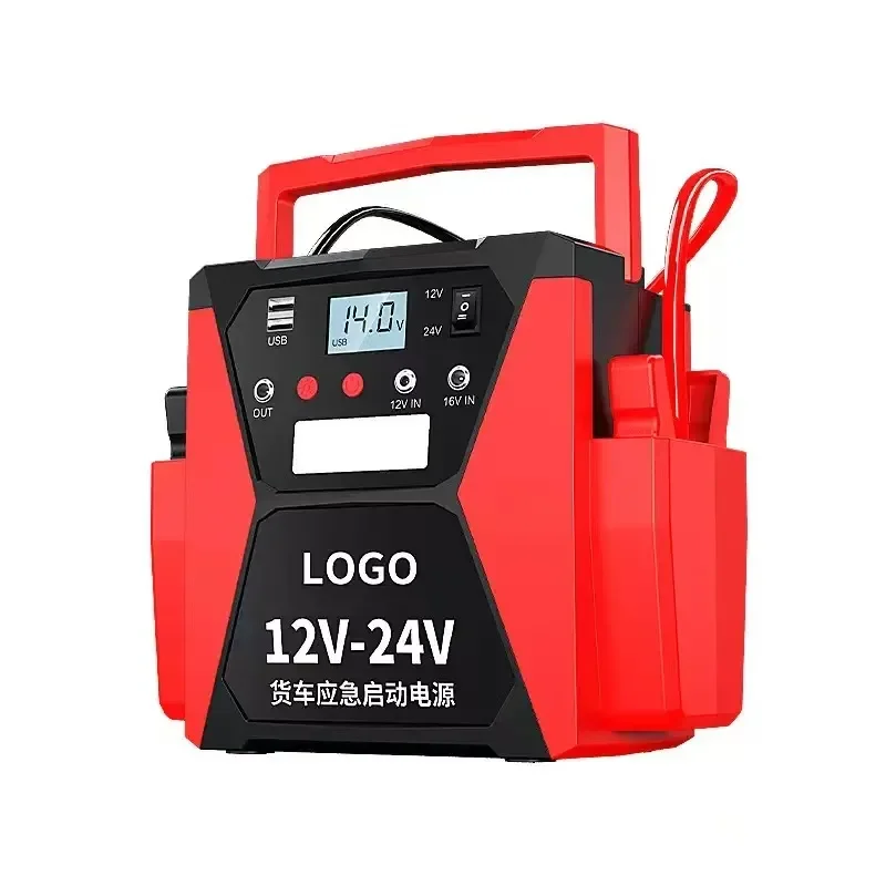 เครื่องจั๊มพ์สตาร์ทรถยนต์แบบพก - Jump Starter 24V Heavy Duty บทวิจารณ์และราคา