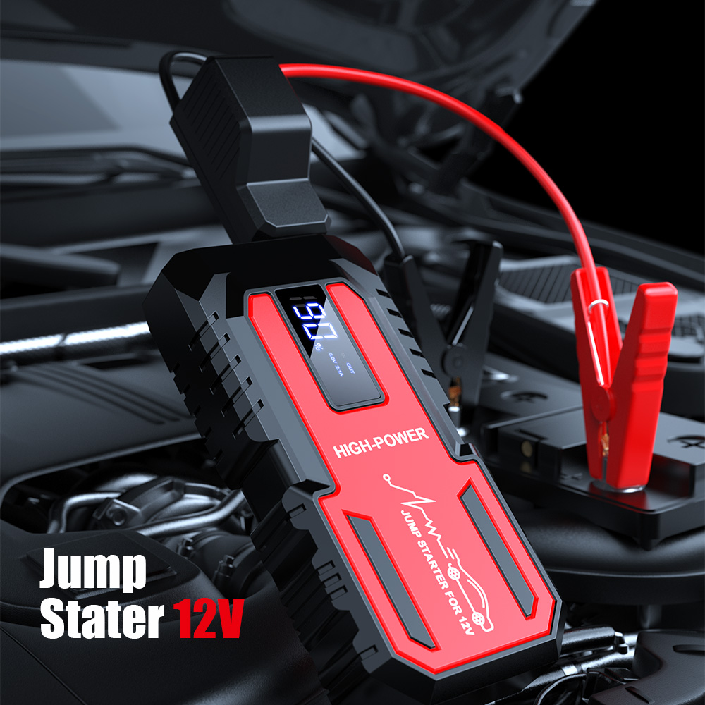 พาวเวอร์แบงค์ 4000A เครื่องจั๊ - Portable Jump Starter 4000A บทวิจารณ์และราคา
